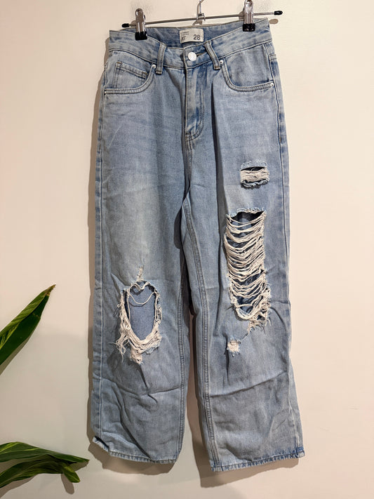 MRP Distressed Denim Jeans Size 28 | Waist 64cm