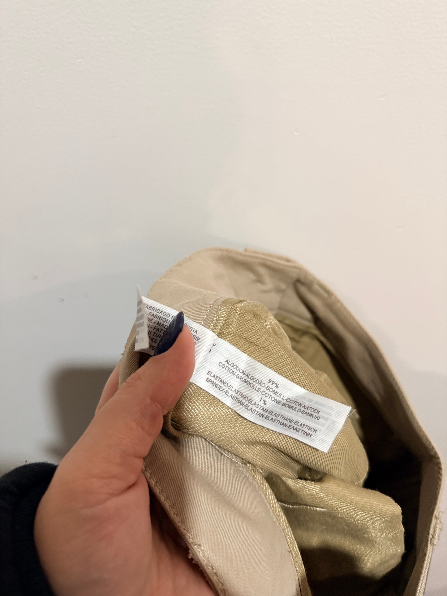 Massimo Dutti Chino-style Trousers Size 36/26 | Waist 72cm