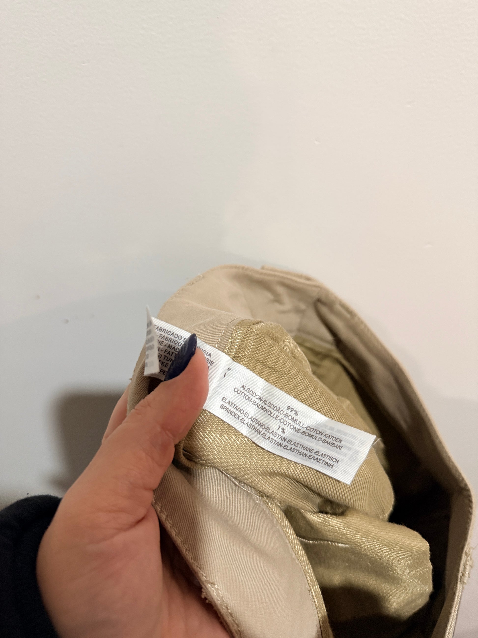 Massimo Dutti Chino-style Trousers Size 36/26 | Waist 72cm