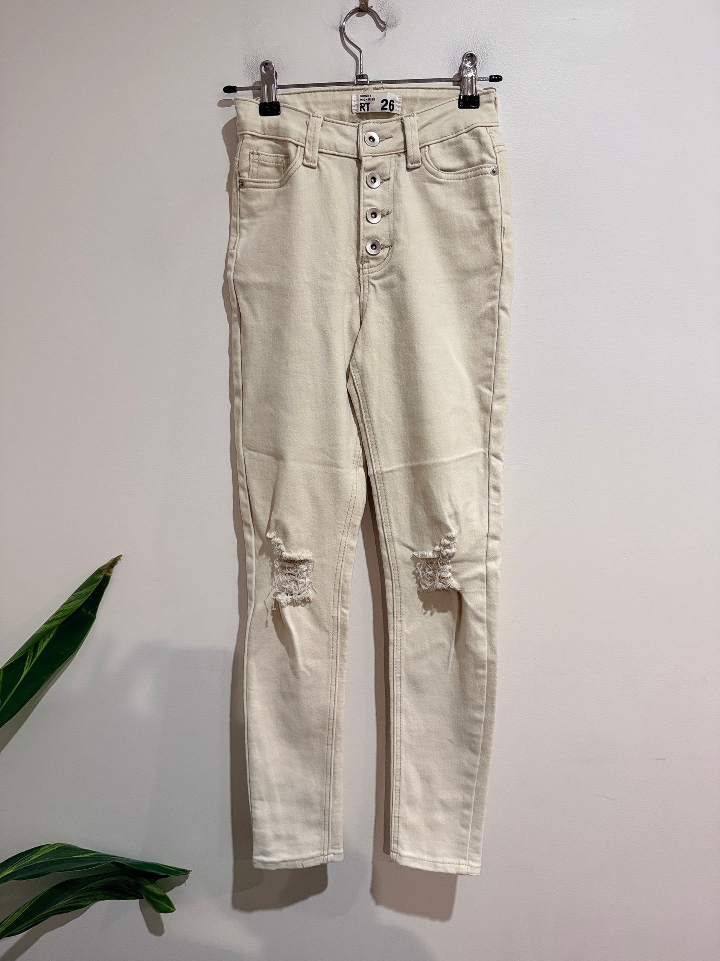 MRP Distressed Skinny Jeans Size 26 | Waist 58cm