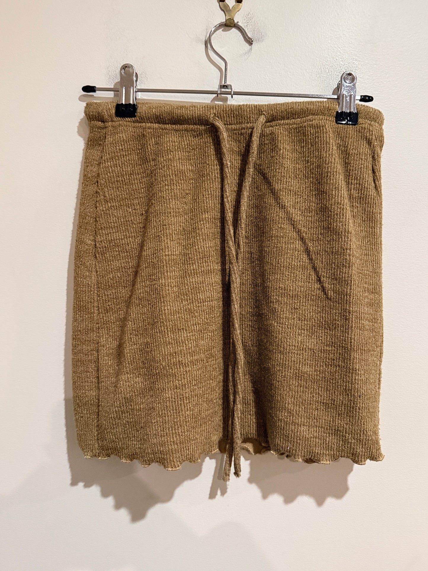 Shein Knit Drawstring Mini Skirt Size XS