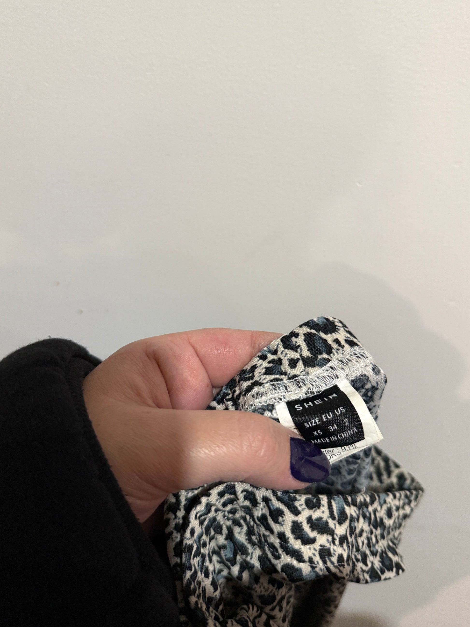 Shein Printed Jeggings Size XS