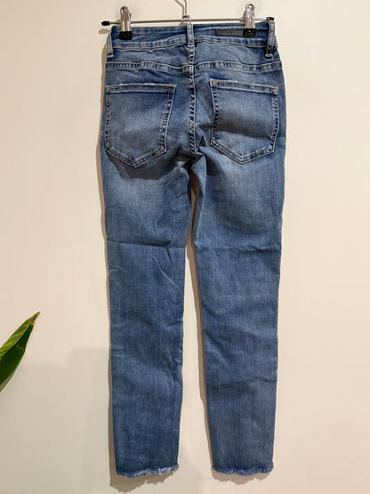 Decjuba Distressed Denim Jeans Size 6