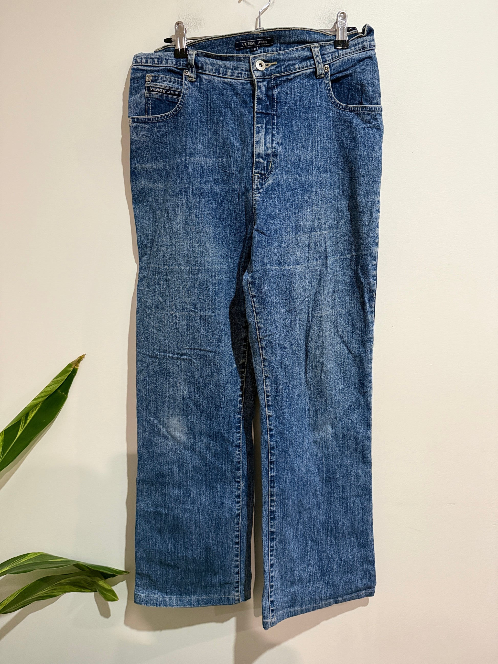 Verge Jeans Straight-leg Jeans Size 12