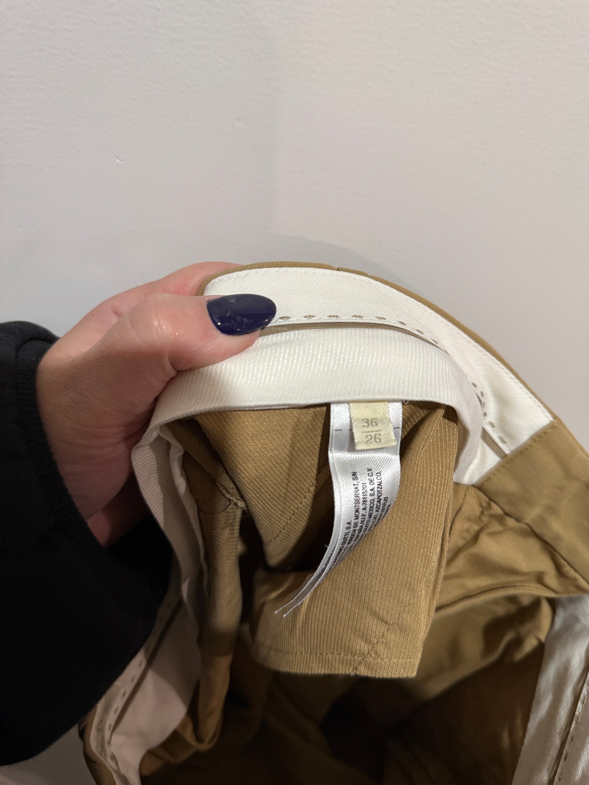 Massimo Dutti Mid-rise Slim Trouser Size 36/26 | Waist 76cm