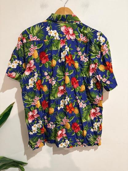 Urban Islander Tropical Print T-shirt Size M