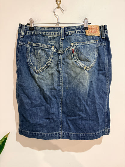 Levi Strauss Denim Skirt Size L