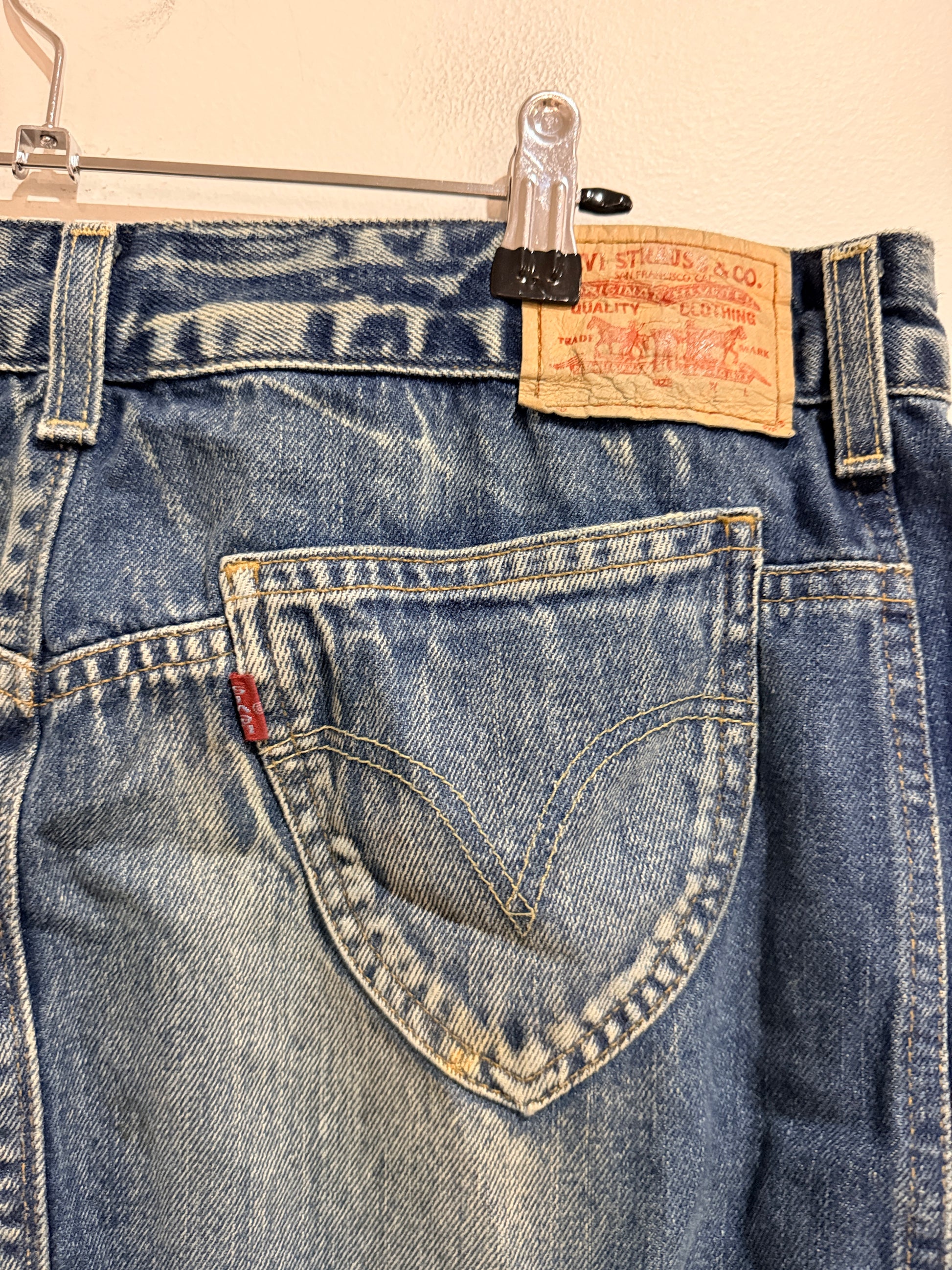 Levi Strauss Denim Skirt Size L