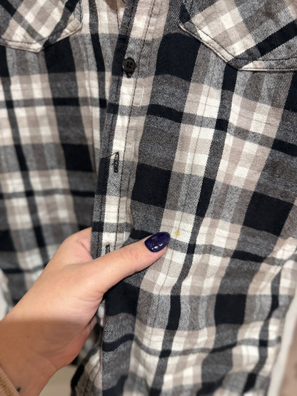 WZ Checkered Flannel Shirt Size 14