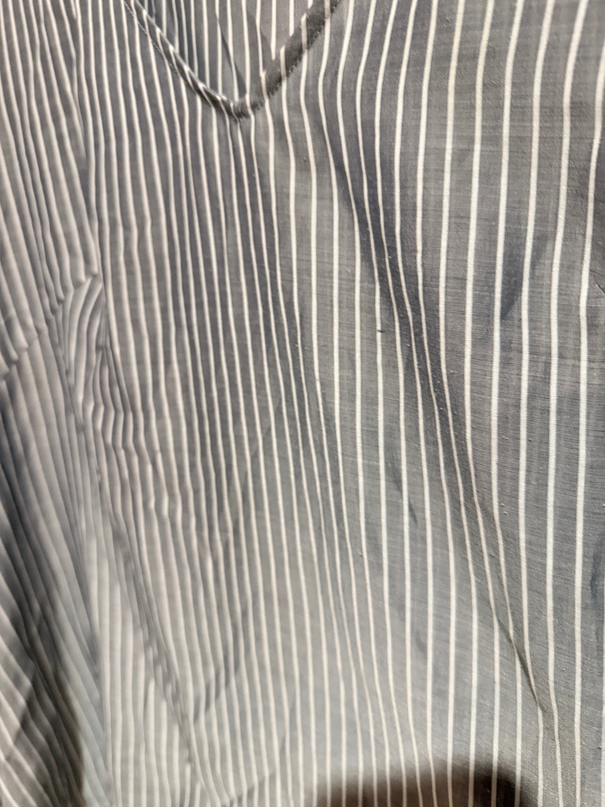 Cue City Stripe Pattern Top Size 14