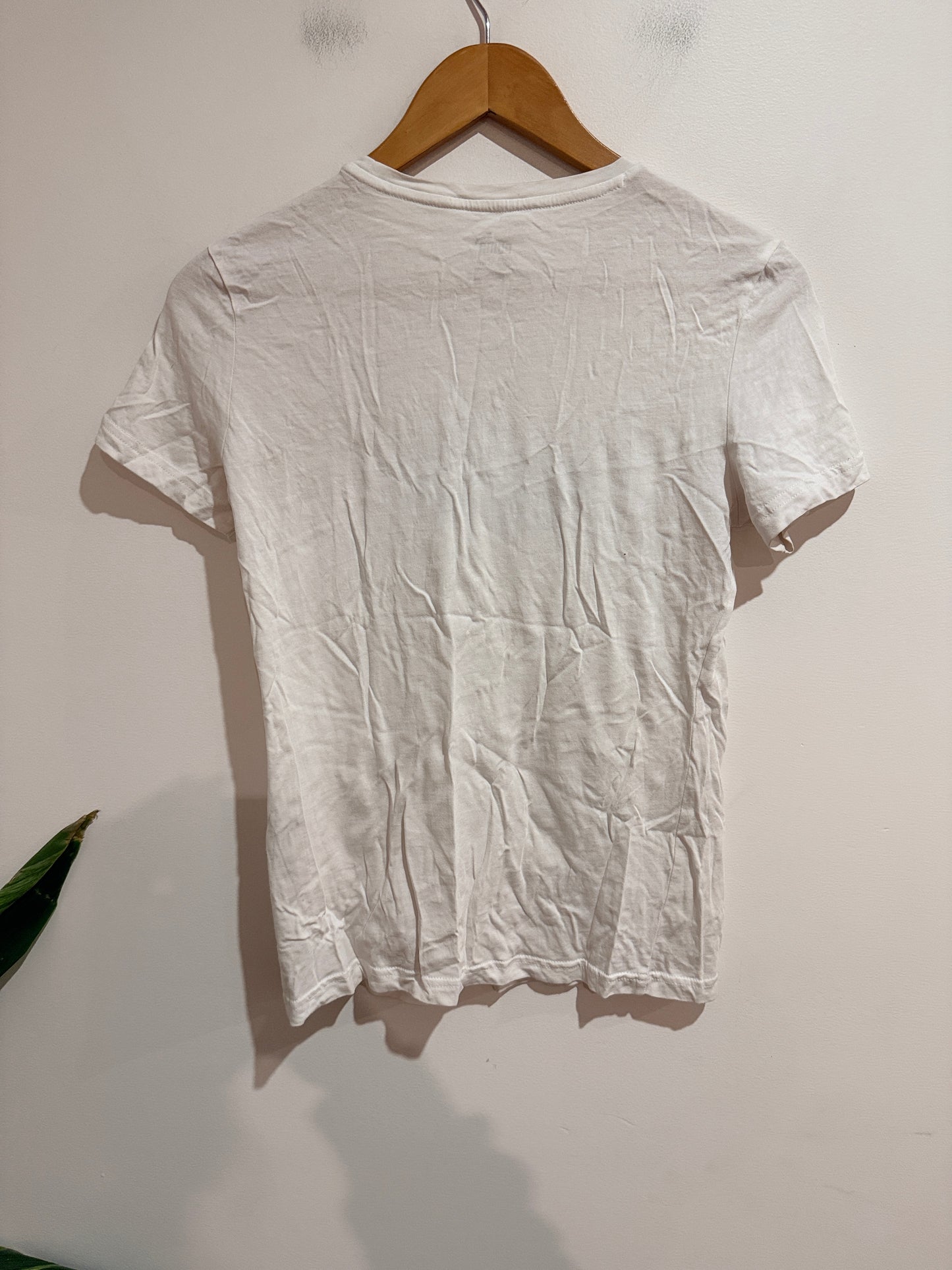 Puma Logo T-shirt White Size XL/TTG (UK 15-16Y, D/I 176)