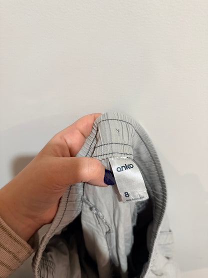 Anko Cargo Pants Grey Size 8