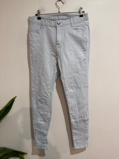 Brand Unknown Skinny Jeans Light Grey Size 38cm waist