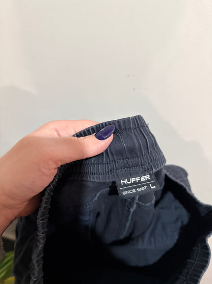 Huffer Navy Baggies Trackpants Size L
