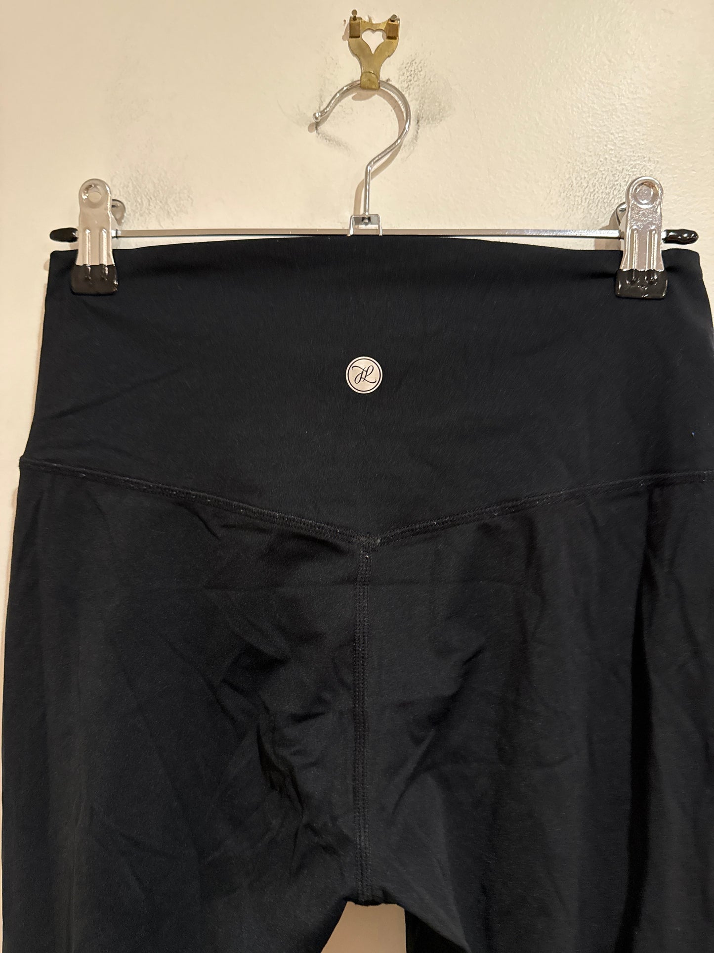 Leelo Active Black Flare Leggings Size M