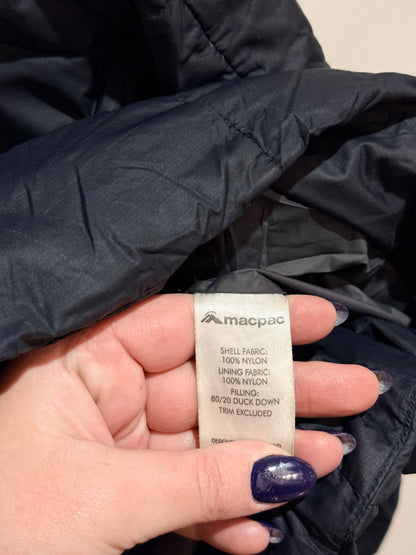Macpac Black Down Puffer Jacket Size 3XL