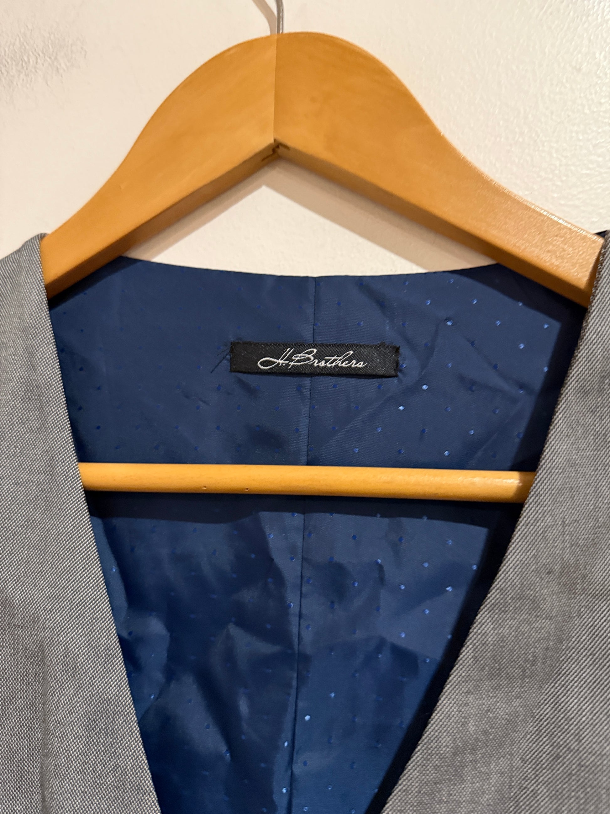 H.brothers Grey Waistcoat Size 104