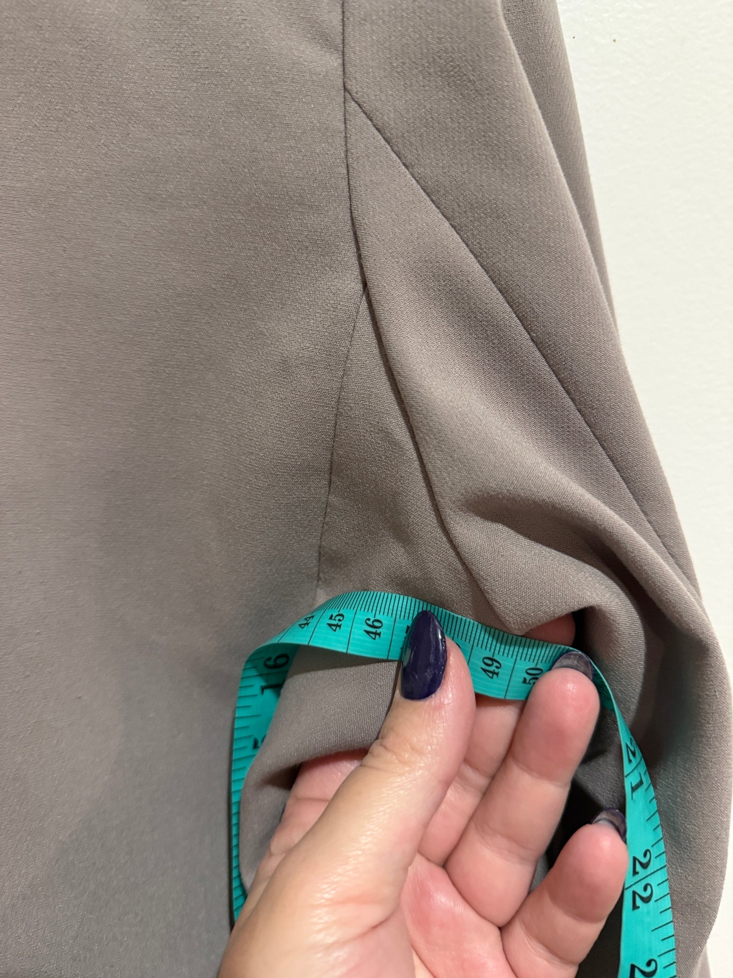 Common Unique Grey Peak Lapel Blazer Size U/arm to U/arm 49cm