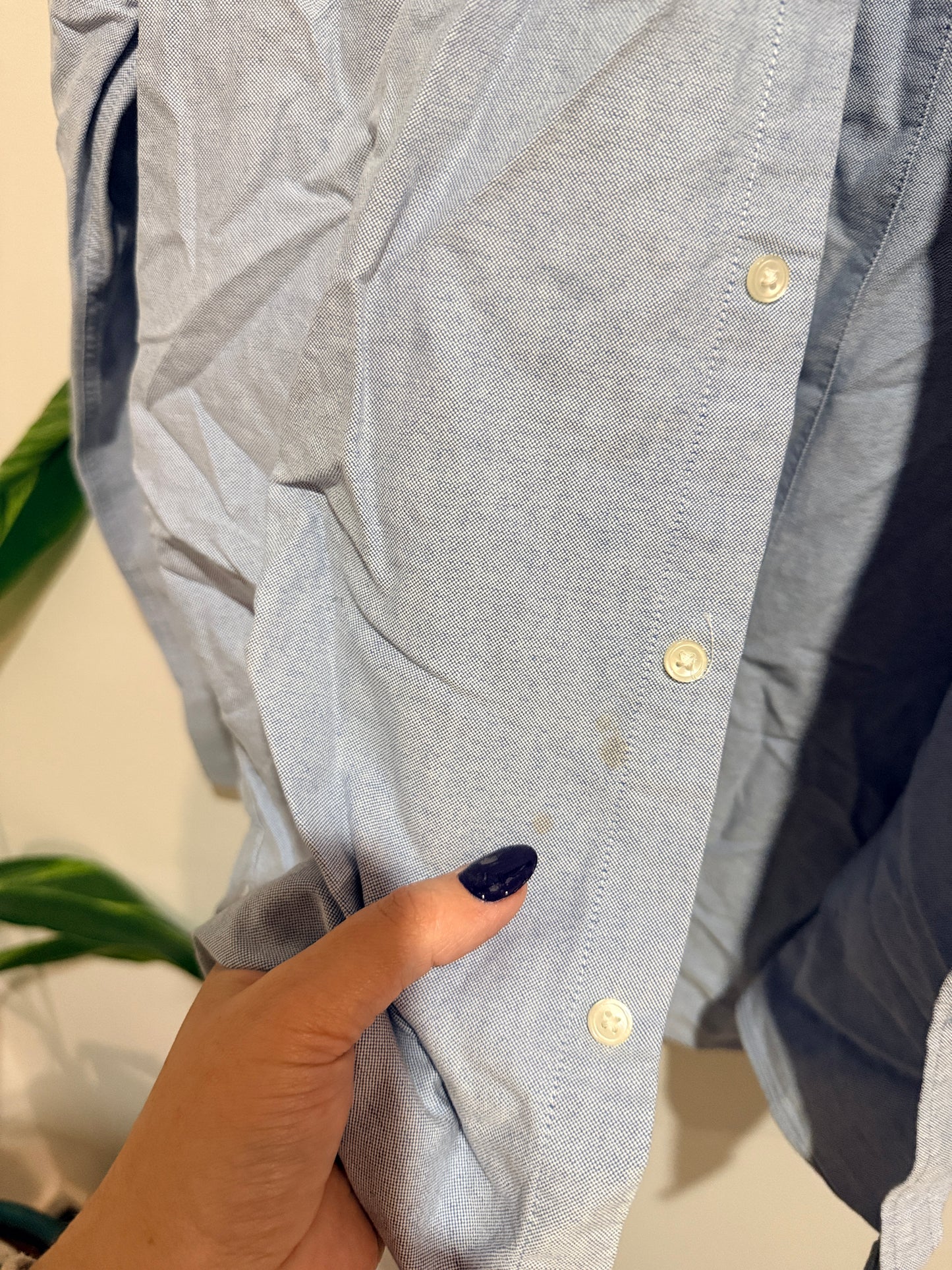 1971 Reiss "Pointer" Oxford Casual Shirt Size M