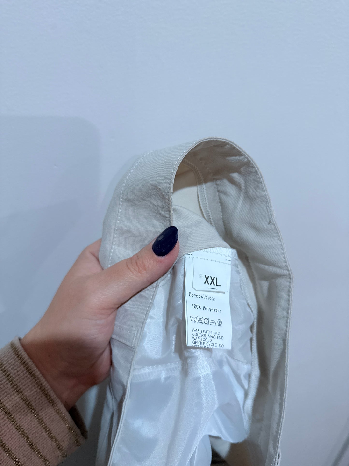 Brand Unknown Chino Shorts In Stone/Beige Size XXL