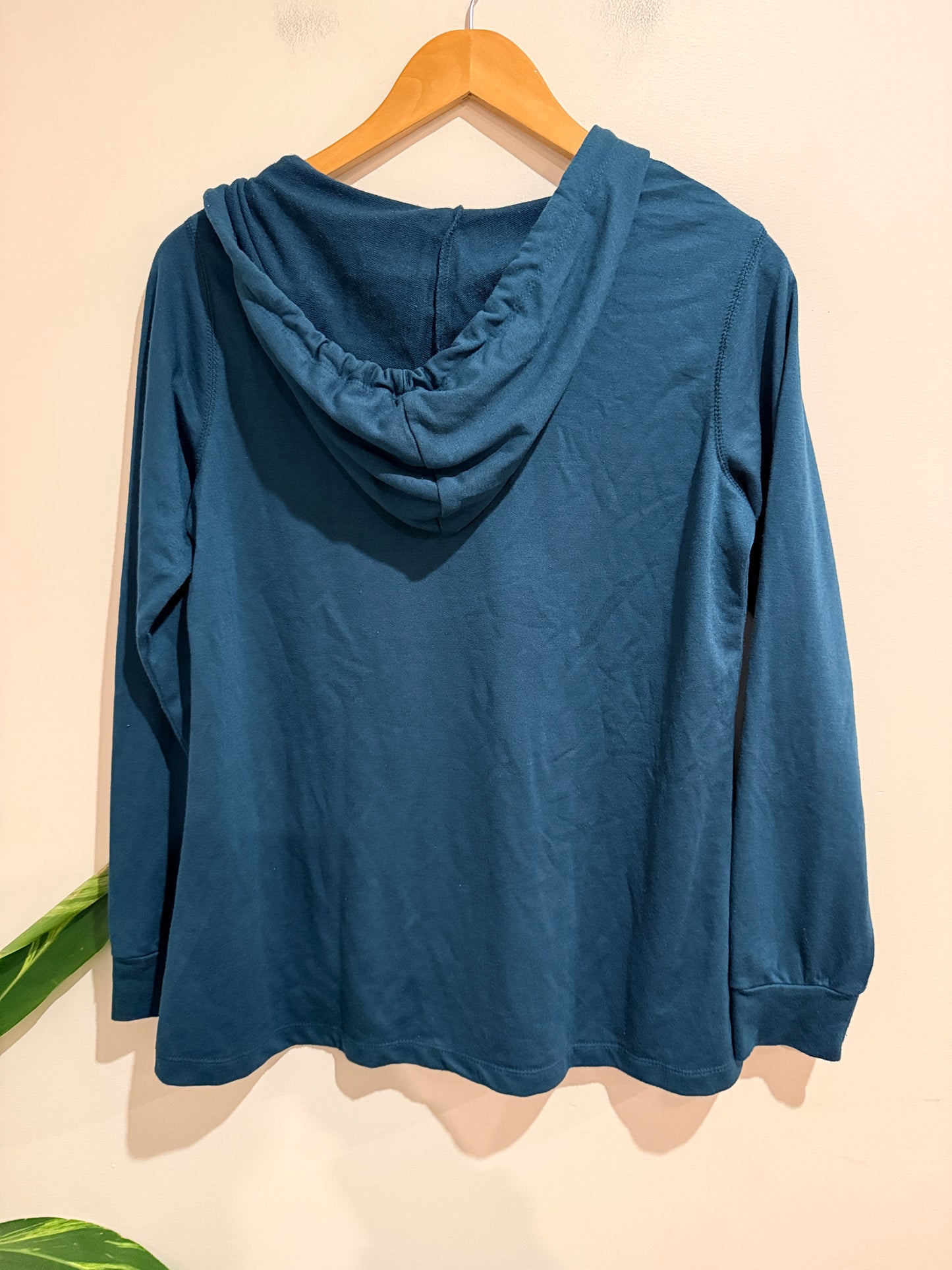 St John's Bay Long-sleeve Hooded Top Size S
