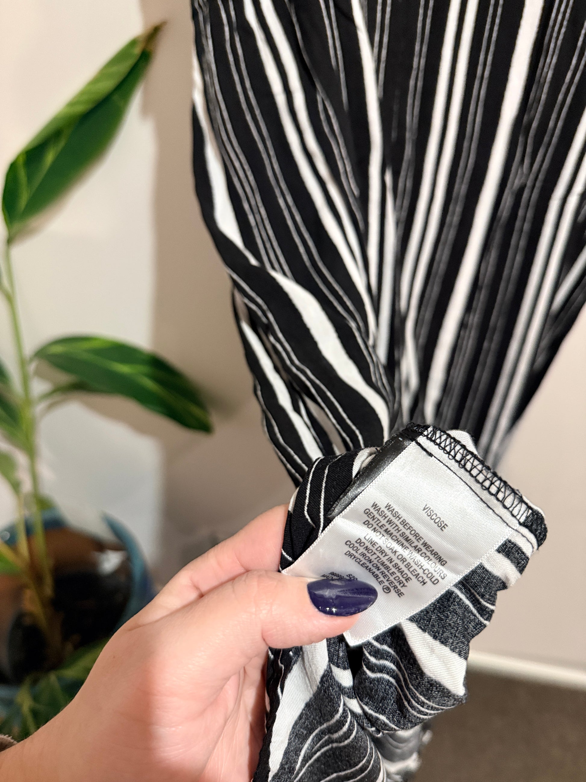 Striped Camisole Dress Size U/Arm to U/Arm 58cm