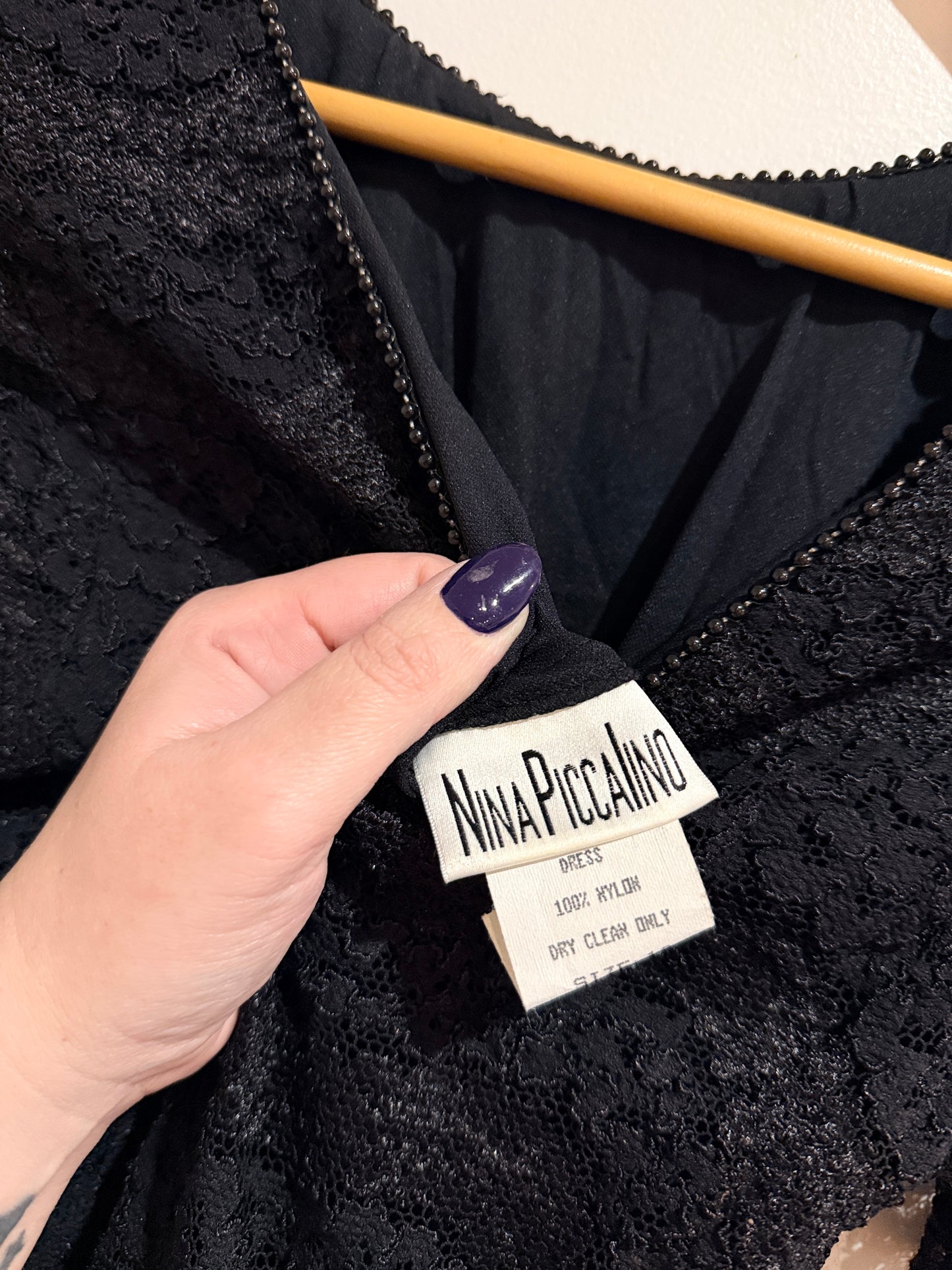 Nina Piccalino Lace Dress Size 10
