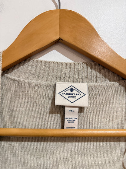 St John's Bay Knit Cardigan Size PXL