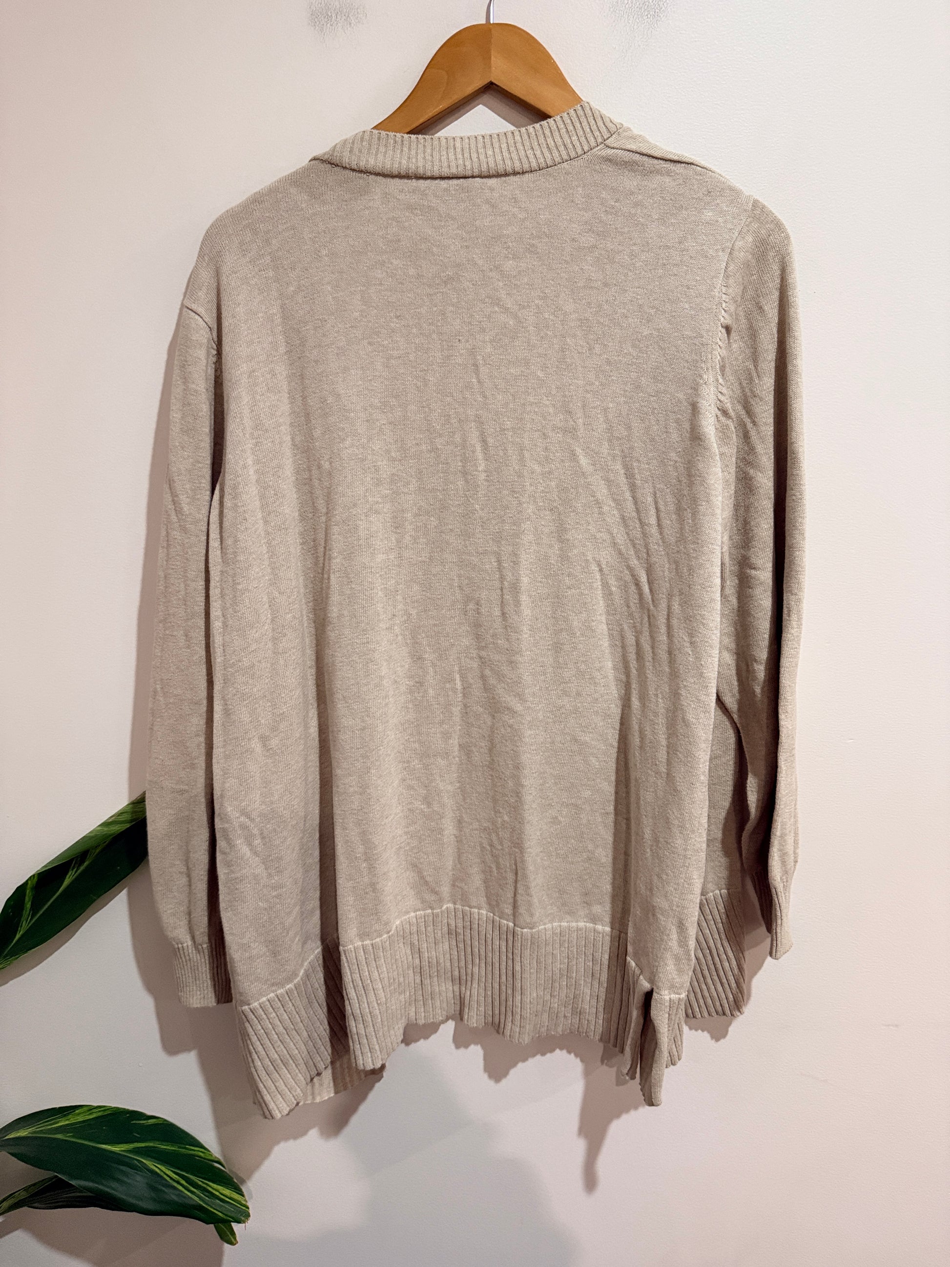 St John's Bay Knit Cardigan Size PXL