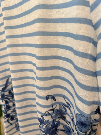 Ella J 3/4-sleeve Top Size M
