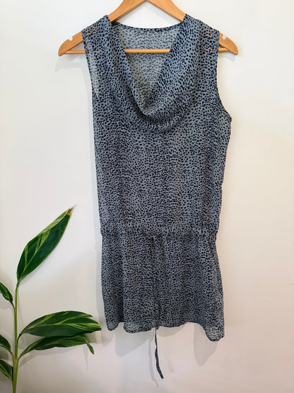 Sleeveless Minidress Size U/Arm to U/Arm 45cm