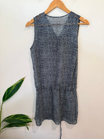 Sleeveless Minidress Size U/Arm to U/Arm 45cm