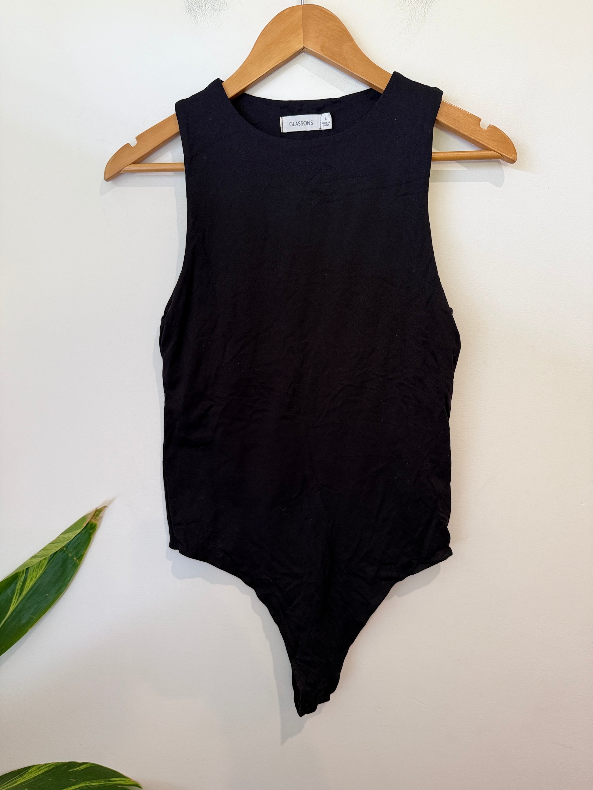 Glassons Sleeveless Bodysuit Size L