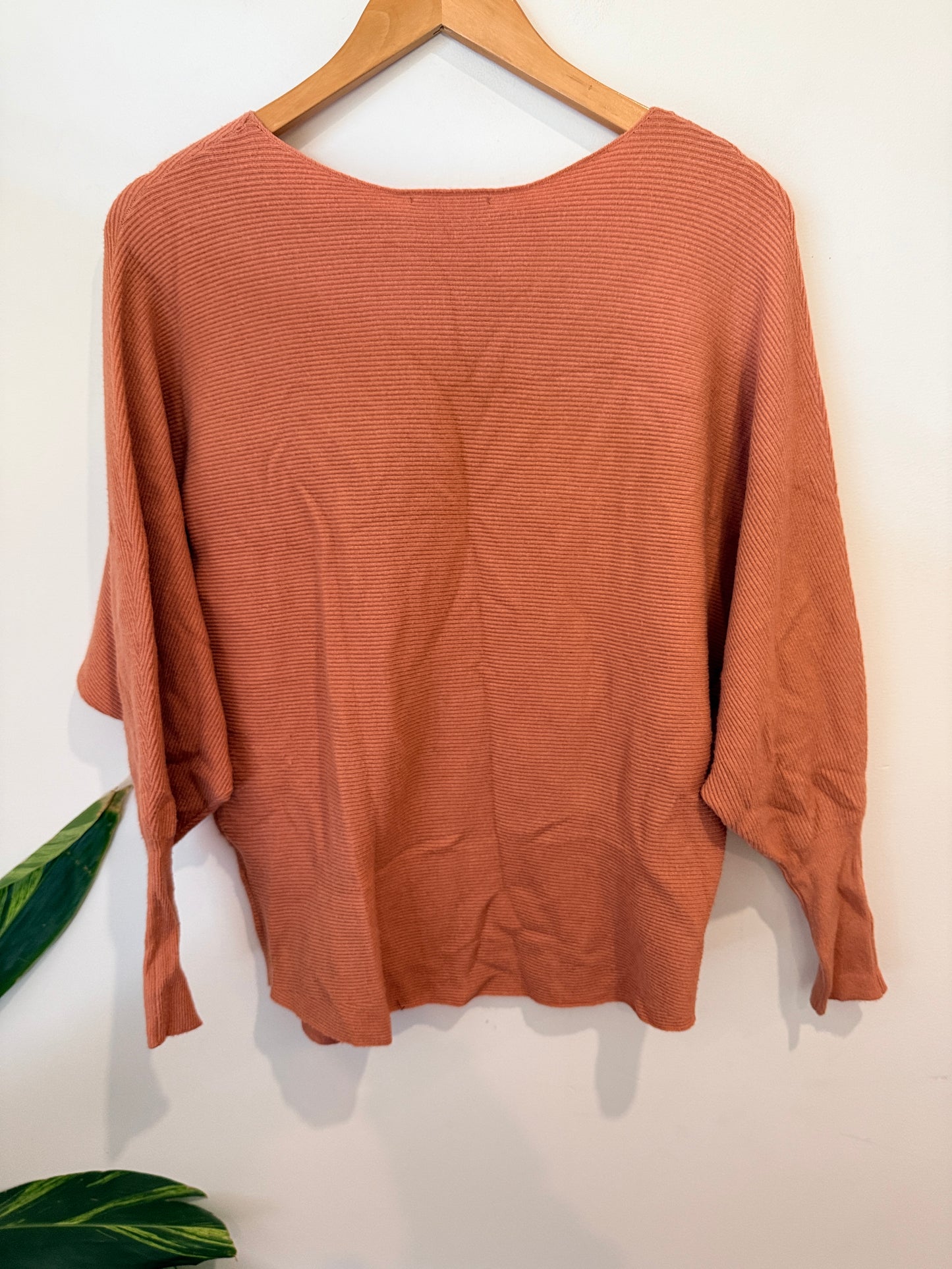 Humidity Dolman-sleeve Knit Sweater Size XS