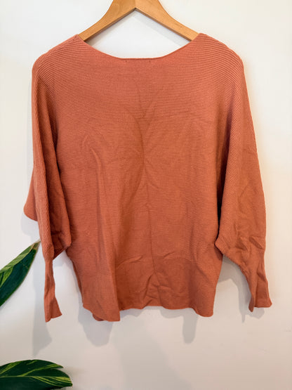 Humidity Dolman-sleeve Knit Sweater Size XS