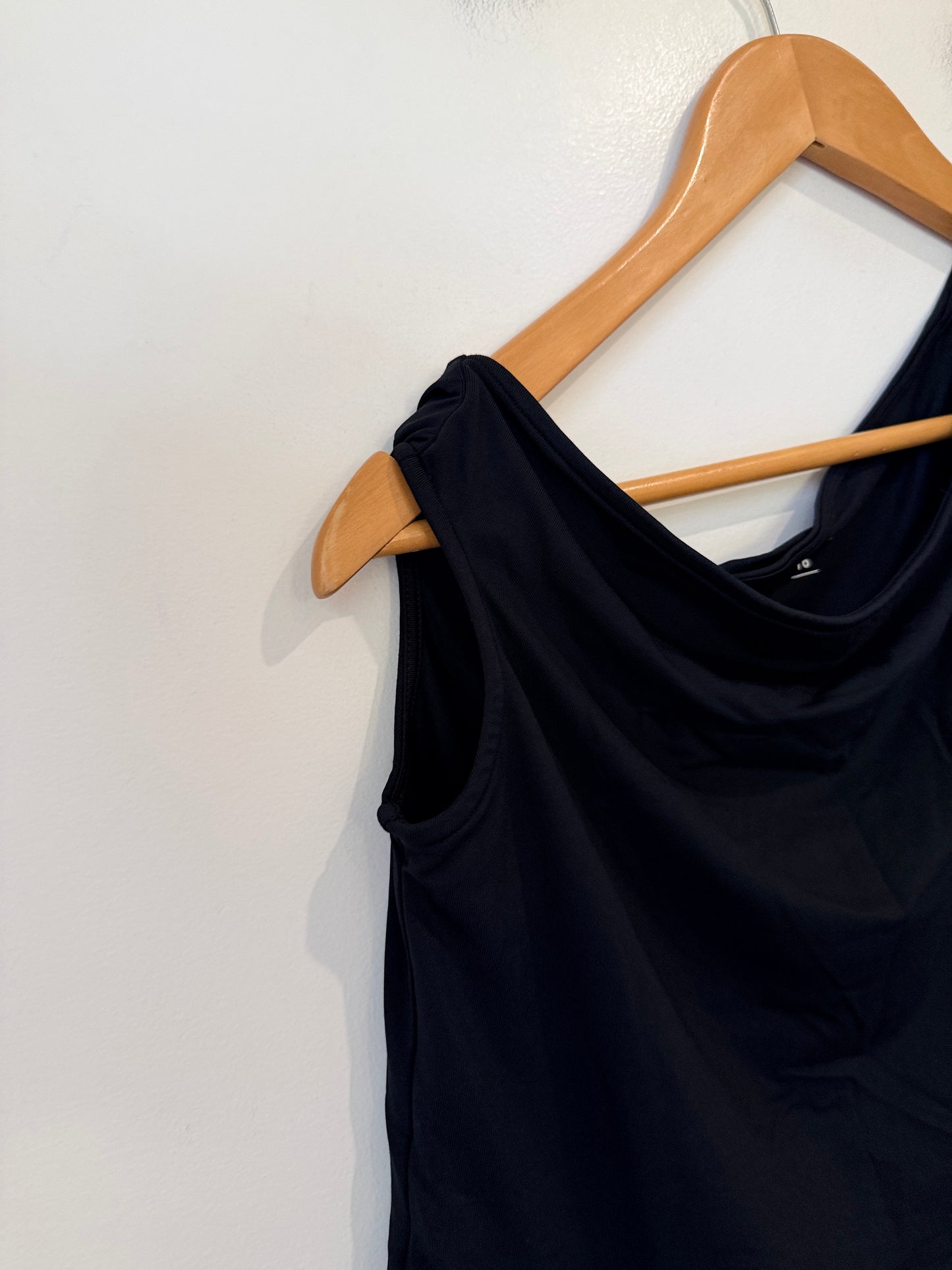 H & H Drape-neck Bodysuit Size 16