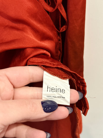 Heine Button-down Shirt Dress Size 38 | U/Arm to U/Arm 51cm