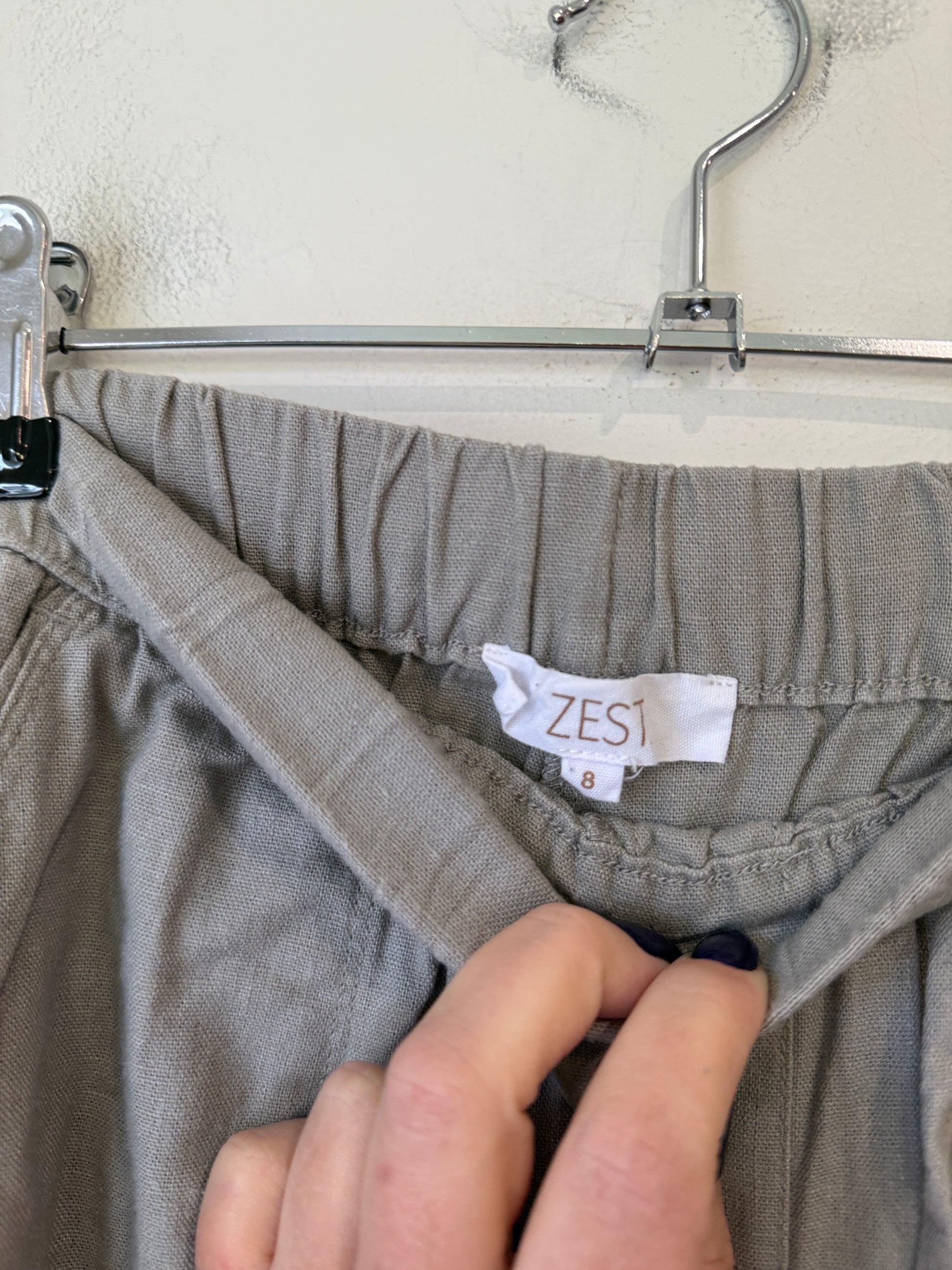 Zest Drawstring Pants Size 8