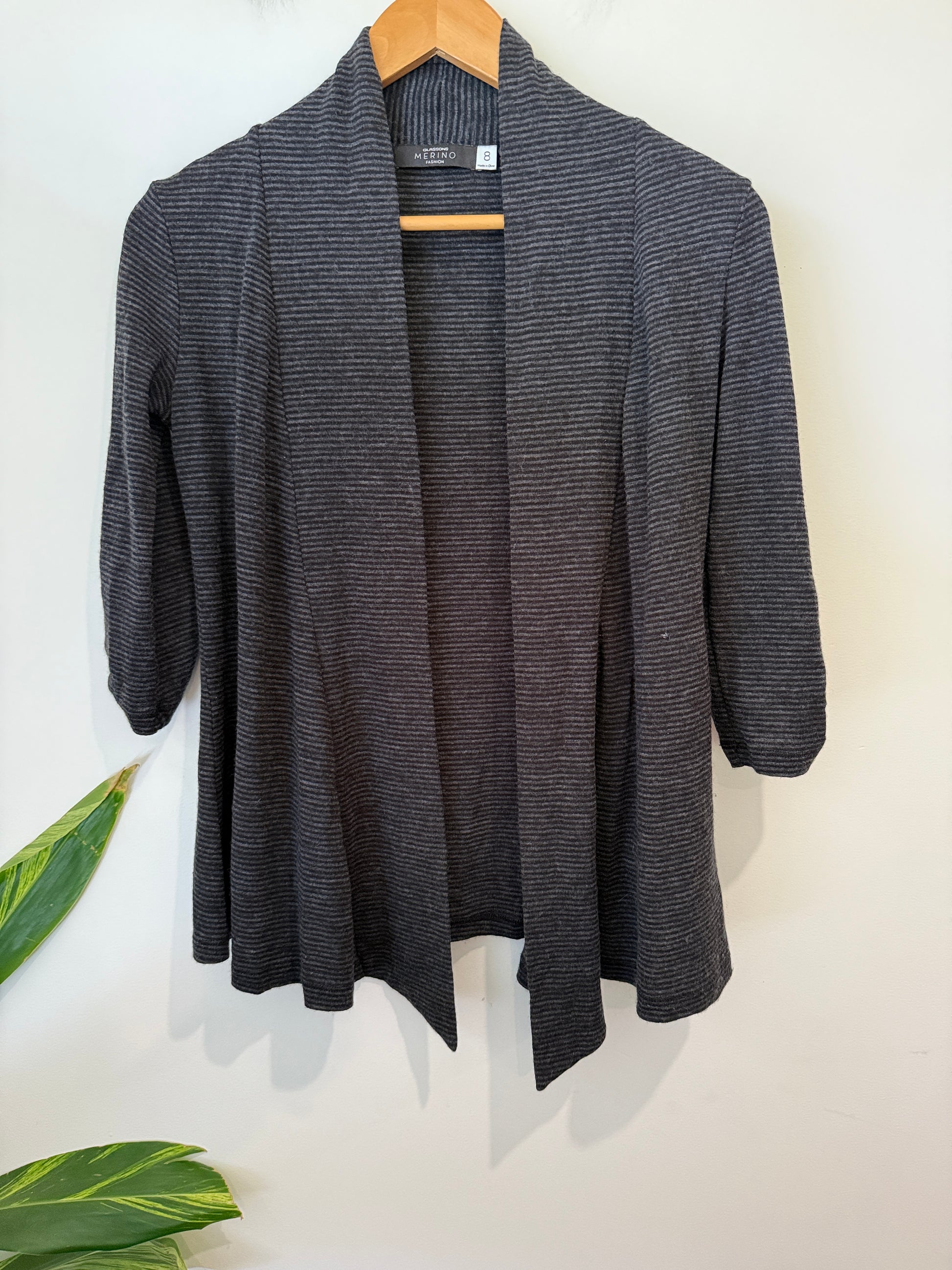 Glassons Open-front Cardigan Size 8