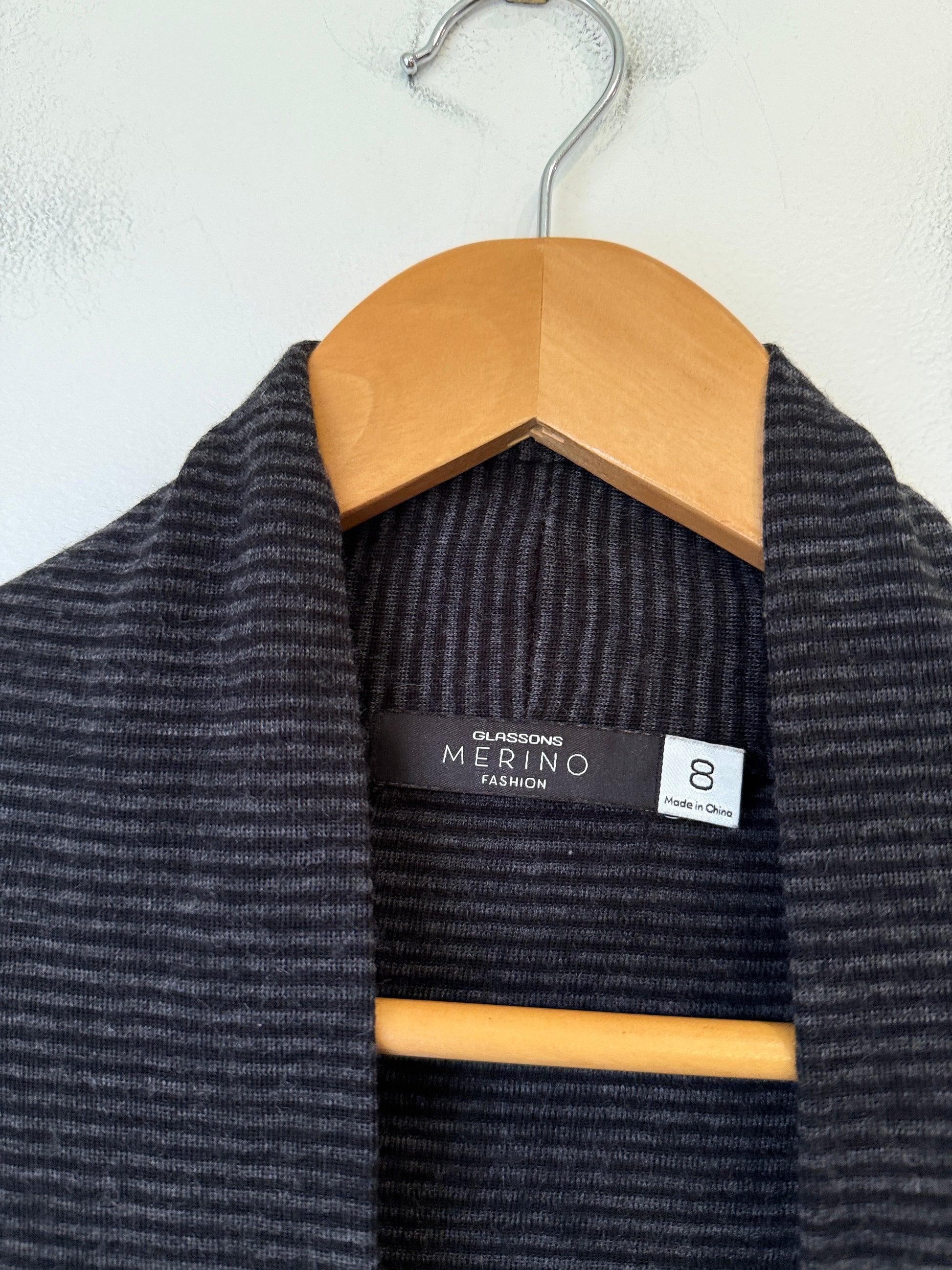 Glassons Open-front Cardigan Size 8