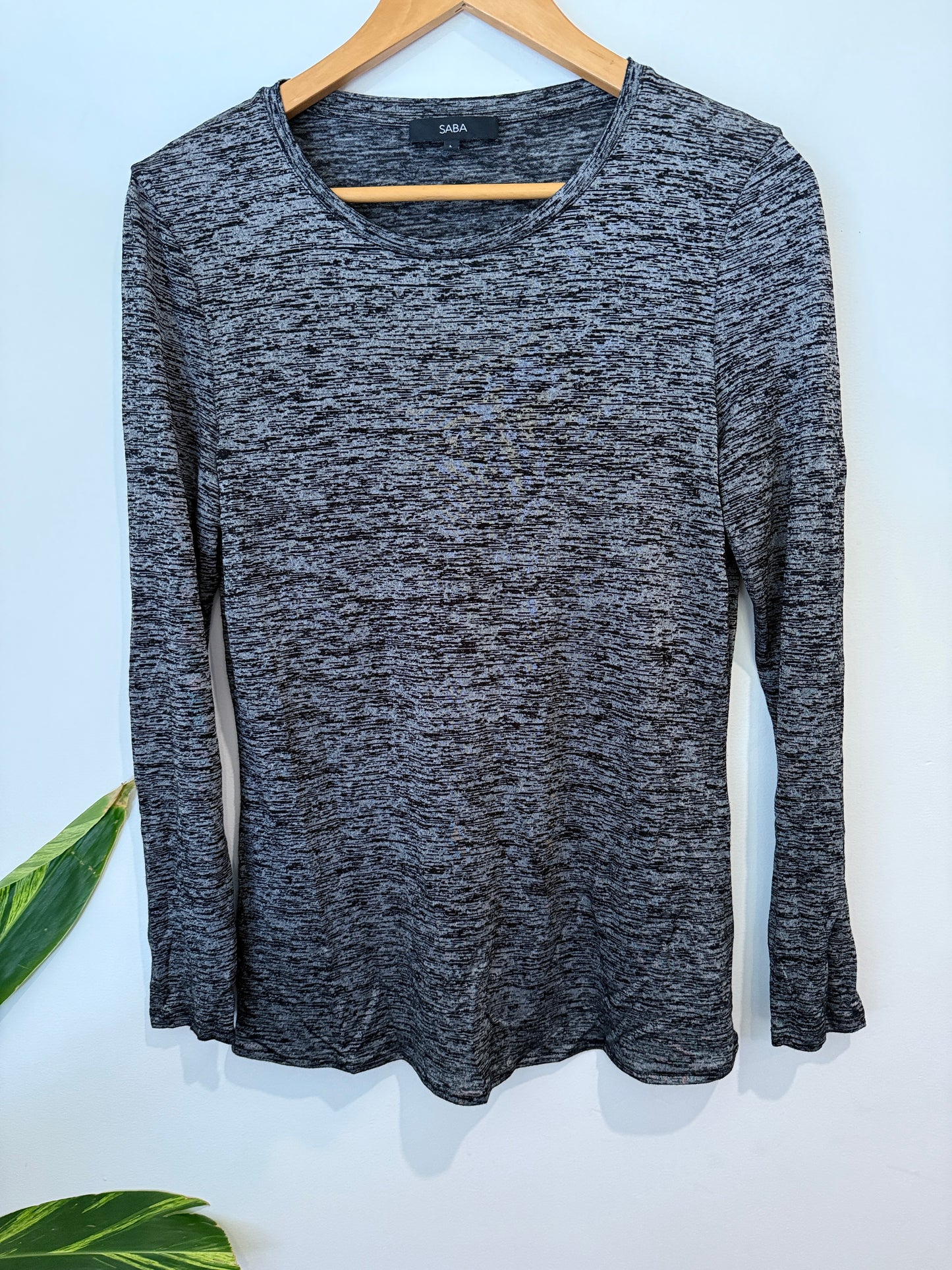 Saba Long-sleeve Knit Top Size L