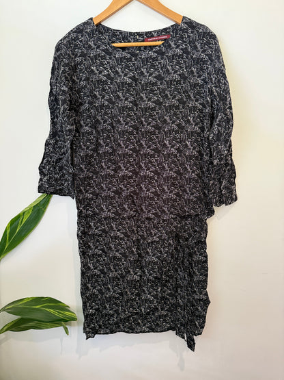 Comptoir Des Cotonniers 3/4 Sleeves Dress Size M | U/Arm to U/Arm 51cm