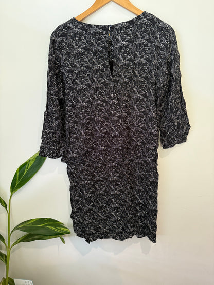 Comptoir Des Cotonniers 3/4 Sleeves Dress Size M | U/Arm to U/Arm 51cm