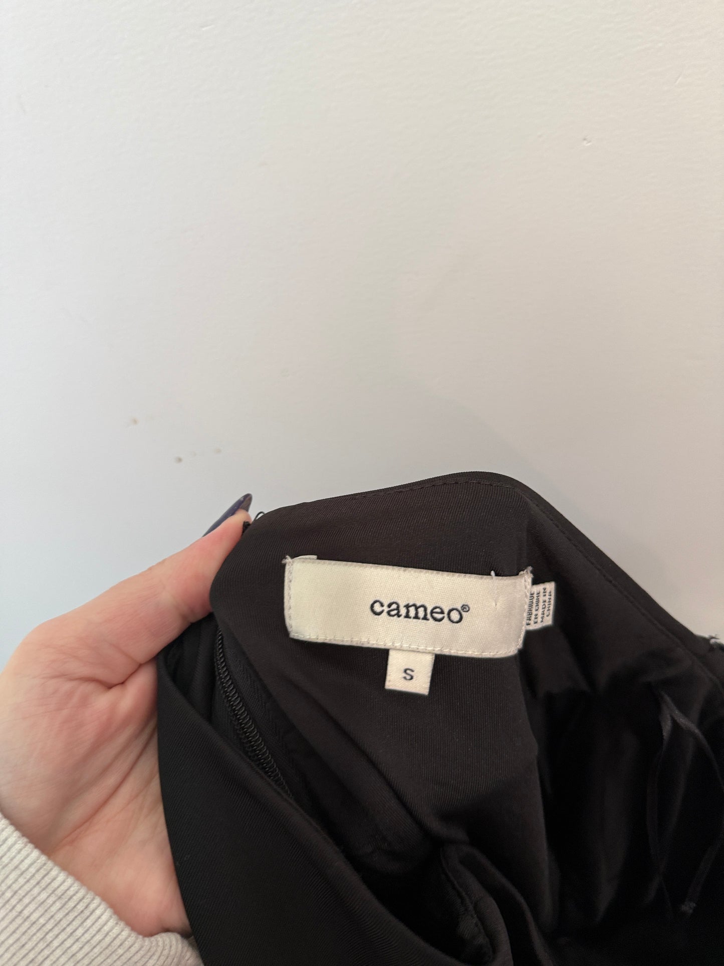 Cameo Wrap Pencil Skirt Size S