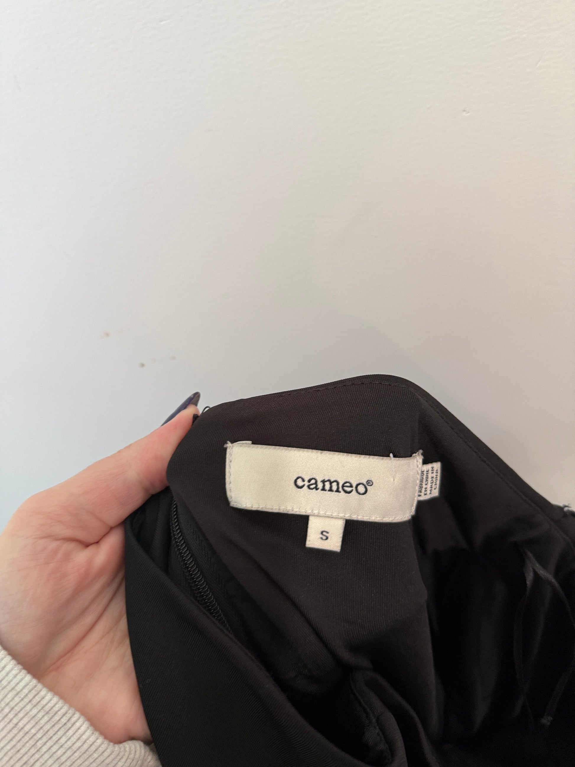Cameo Wrap Pencil Skirt Size S