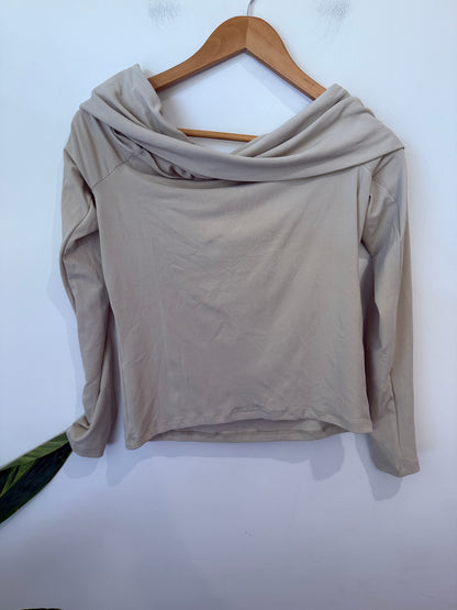 MNG Cowl Neck Top Size M