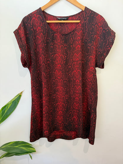 Whistles Short-sleeve Top Size 8