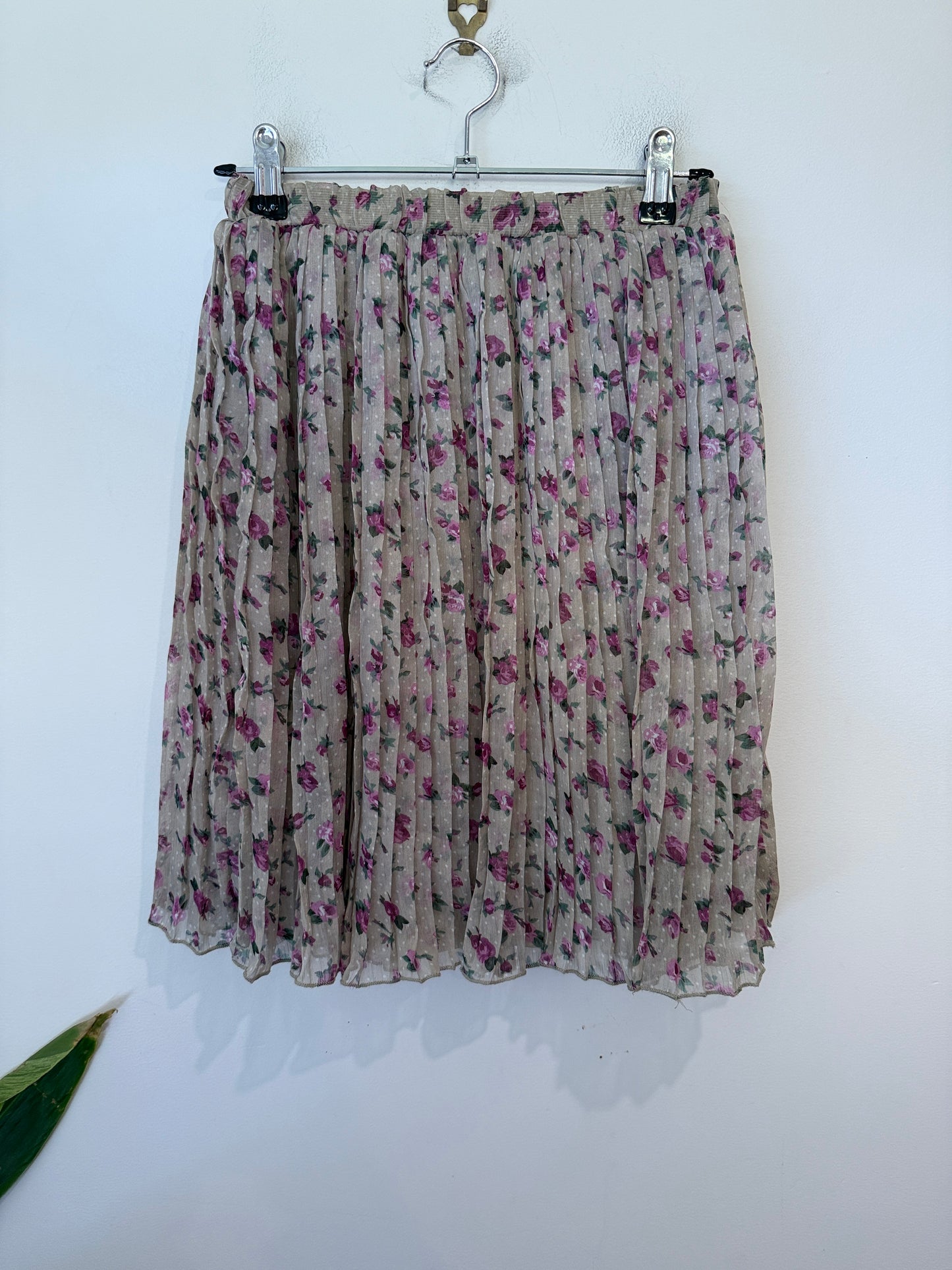 Otto Mode Pleated Plissé Skirt Size 8