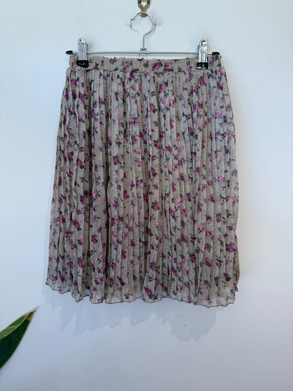 Otto Mode Pleated Plissé Skirt Size 8