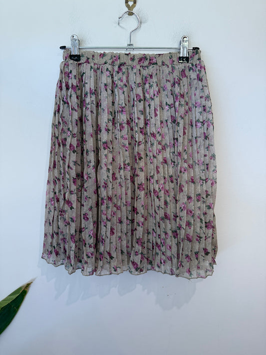 Otto Mode Pleated Plissé Skirt Size 8
